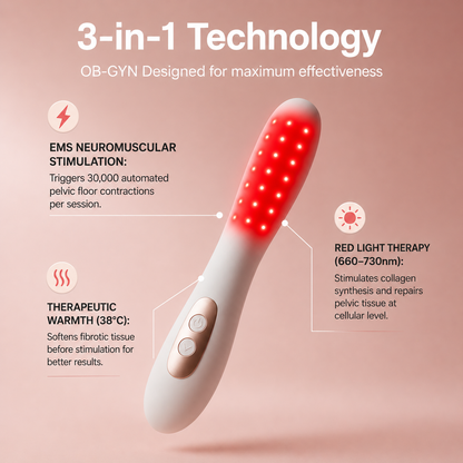 Pelviee™ PelviGlow-Red Therapy Device