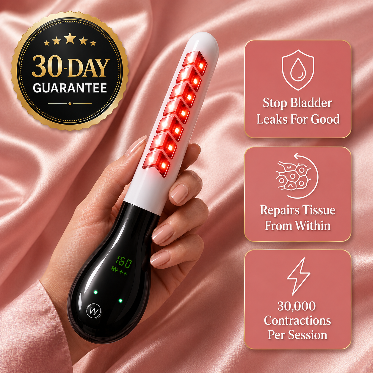 Pelviee™ PelviTone-Red Light Pelvic Trainer